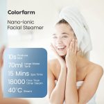 Facial Steamer Nano Ionic Hot Mist Face Steamer Home Sauna SPA Face Humidifier Atomizer for Women Men Moisturizing Unclogs Pores Spa Quality - Image 5